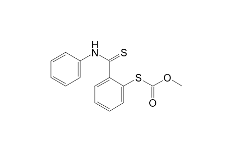 thiocarbonic acid, o-methyl ester, S-ester with 2-mercaptothiobenzanilide