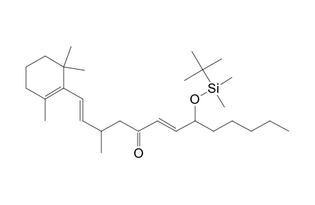 (1E,6E)-8-(t-Butyldimethylsiloxy)-3-methyl-1-(2,6,6-trimethyl-1-cyclohexenyl)-1,6-tridecadien-5-one