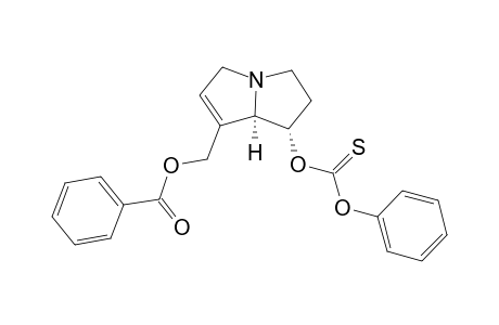 7-o-(phenoxythiocarbonyl)-9-o-benzoylheliotridine