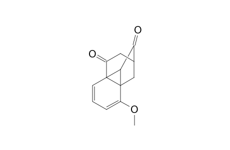 3,4a-Methano-5-methoxy-1,2,3,9-Tetrahydrobenzonorcaradien-1,4-dione