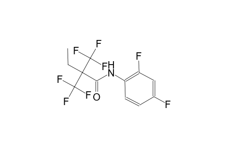 Butanamide, 2,2-di(trifluoromethyl)-N-(2,4-difluorophenyl)-