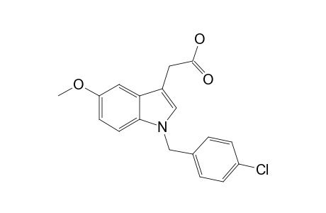 1-(4-CHLOROBENZYL)-5-METHOXYINDOLE-3-ACETIC-ACID
