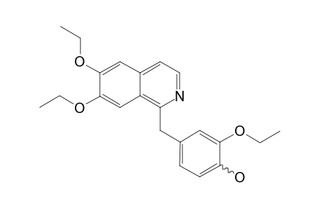 Ethaverine-M (O-deethyl-) iso-1