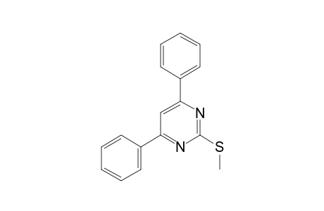 4,6-DIPHENYL-2-METHYLTHIO-PYRIMIDINE
