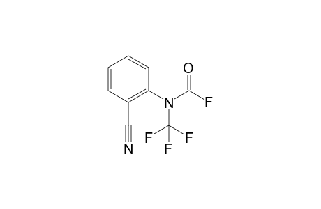 (2-cyanophenyl)(trifluoromethyl)carbamic fluoride