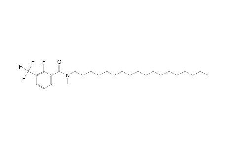 Benzamide, 2-fluoro-3-trifluoromethyl-N-methyl-N-octadecyl-