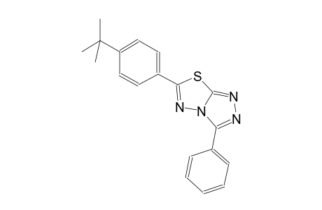 6-(4-tert-butylphenyl)-3-phenyl[1,2,4]triazolo[3,4-b][1,3,4]thiadiazole
