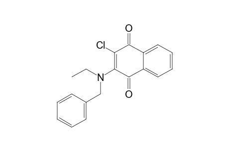 1,4-Naphthalenedione, 2-chloro-3-[ethyl(phenylmethyl)amino]-