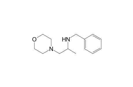 1-(4-morpholinyl)-N-(phenylmethyl)-2-propanamine