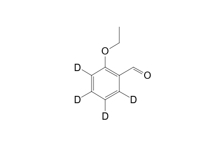 2-Ethoxy-3,4,5,6-d4-benzaldehyde