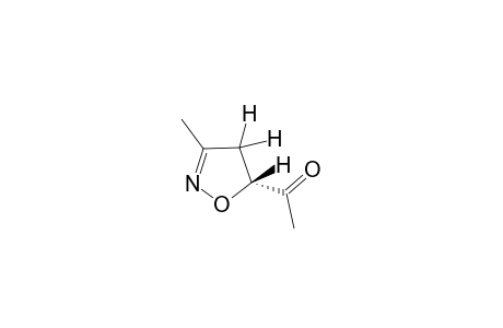 1-(3-Methyl-2-isoxazolin-5-yl)ethanone