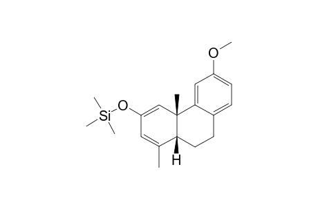 12-Methoxy-2-trimethylsilyloxy-19-nor-5.beta.-podocarpa-1,3,8,11,13-pentaene