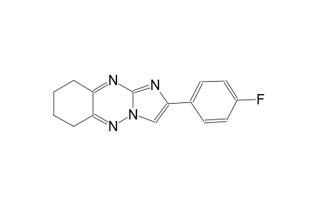 imidazo[1,2-b][1,2,4]benzotriazine, 2-(4-fluorophenyl)-6,7,8,9-tetrahydro-