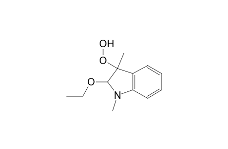 Hydroperoxide, 2-ethoxy-2,3-dihydro-1,3-dimethyl-1H-indol-3-yl