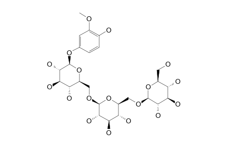4-HYDROXY-3-METHOXYPHENYL_BETA-D-GLUCOPYRANOSYL-(1->6)-BETA-D-GLUCOPYRANOSYL-(1->6)-BETA-D-GLUCOPYRANOSIDE