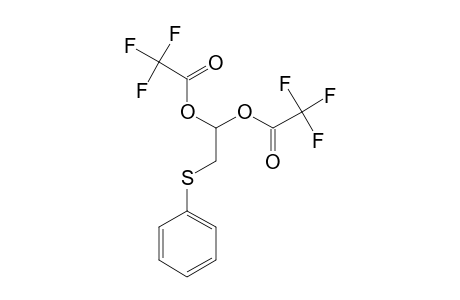 2-PHENYLTHIO-1,1-BIS-4-(TRIFLUOROACETOXY)-ETHANE