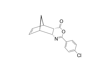 2-(Para-chlorophenyl)-5,8-methano-R-4a,trans-5,trans-8,cis-8a-tetrahydro-4H-3,1-benzoxazin-4-one