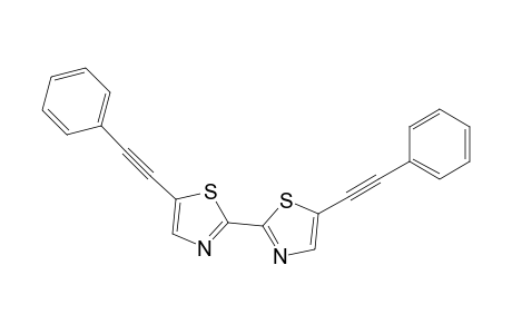5,5'-Bis(phenylethynyl)-2,2'-bithiazole