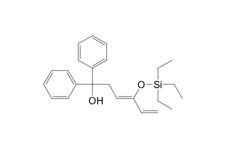 (Z)-1,1-Diphenyl-4-triethylsilyloxy-3,5-hexadien-1-ol