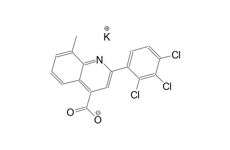 potassium 8-methyl-2-(2,3,4-trichlorophenyl)-4-quinolinecarboxylate