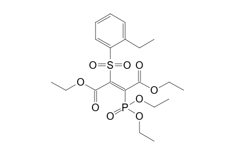 Diethyl (E)-2-(Diethoxyphosphoryl)-3-[(2-ethylphenyl)sulfonyl]-2-butenedioate