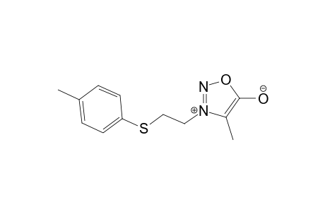 4-Methyl-3-[2-(4-methylphenylthio)ethyl]sydnone