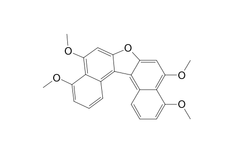 Dinaphtho[2,1-b:1',2'-d]furan, 4,5,9,10-tetramethoxy-