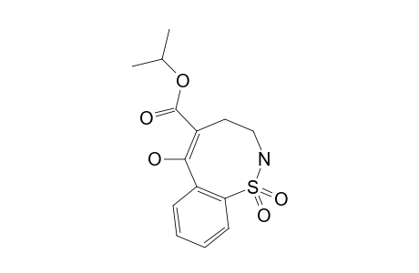 6-HYDROXY-5-(ISOPROPYLOXYCARBONYL)-3,4-DIHYDRO-2H-1,2-BENZOTRIAZOCINE-1,1-DIOXIDE