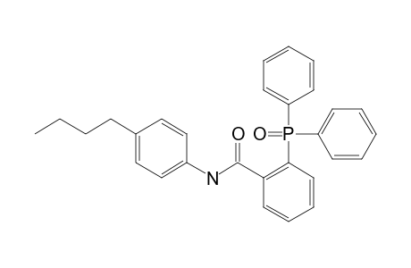 N-(4-BUTYLPHENYL)-2-(DIPHENYLPHOSPHORYL)-BENZAMIDE