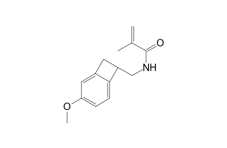 N-[(5-Methoxybenzocyclobutan-1-yl)methyl]-2-methylpropenamide