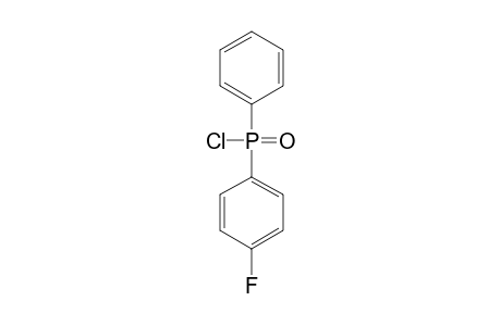 4-FLUOROPHENYL-PHENYL-PHOSPHINIC-ACID-CHLORIDE