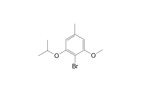 1-Bromo-2-isopropyloxy-6-methoxy-4-methylbenzene