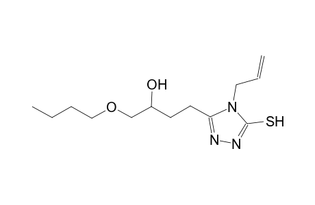 4-(4-allyl-5-sulfanyl-4H-1,2,4-triazol-3-yl)-1-butoxy-2-butanol