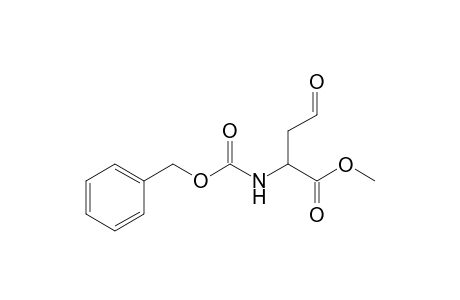 Methyl 2-(benzyloxycarbonylamino)-4-oxobutanoate