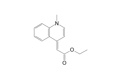 N-Methyl-4-[(ethoxycarbonyl)methylene]quinoline