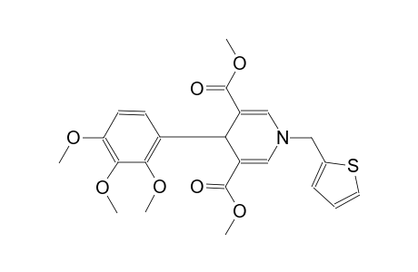 3,5-pyridinedicarboxylic acid, 1,4-dihydro-1-(2-thienylmethyl)-4-(2,3,4-trimethoxyphenyl)-, dimethyl ester