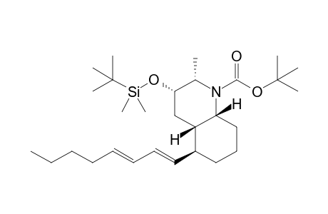 (2S,3S,4aS,5S,8aR)-3-[tert-butyl(dimethyl)silyl]oxy-2-methyl-5-[(1E,3E)-octa-1,3-dienyl]-3,4,4a,5,6,7,8,8a-octahydro-2H-quinoline-1-carboxylic acid tert-butyl ester