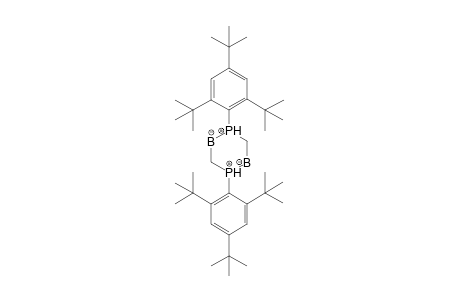 1,4-bis(2,4,6-tri-tert-butylphenyl)-1,4,2,5-diphosphadiborinane-1,4-diium-2,5-diuide