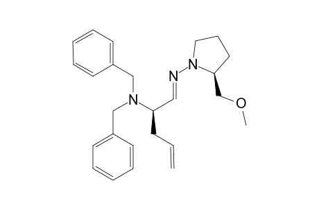 (S,S)-1-(2-Dibenzylamino-2-allylacetaldehyde)-2-methoxymethylpyrrolidinehydrazone