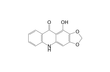 1,3-Dioxolo[4,5-b]acridin-10(5H)-one, 11-hydroxy-
