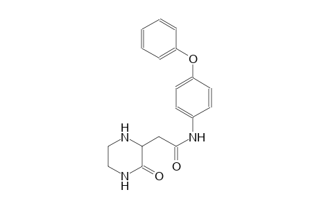 2-(3-oxo-2-piperazinyl)-N-(4-phenoxyphenyl)acetamide