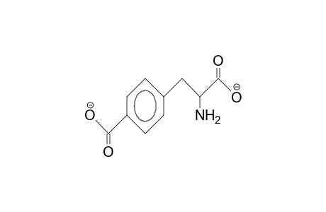 A-Amino-4-carboxy-benzenepropanoic acid, dianion