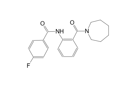 N-[2-(Azepane-1-carbonyl)-phenyl]-4-fluoro-benzamide
