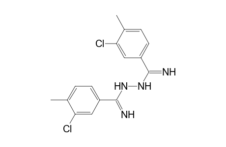 Benzenecarboximidic acid, 3-chloro-4-methyl-, 2-[(3-chloro-4-methylphenyl)iminomethyl]hydrazide