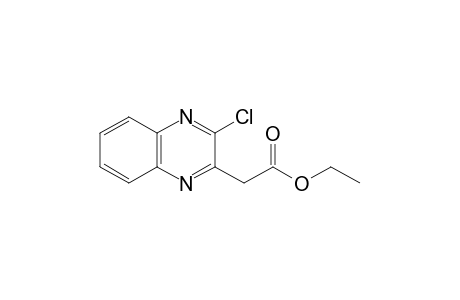 3-chloro-2-quinoxalineacetic acid, ethyl ester