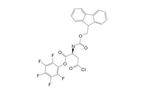 N-ALPHA-(FLUOREN-9-YL-METHOXYCARBONYL)-L-ASPARTIC-ACID-CHLORIDE-1-PENTAFLUOROPHENYLESTER