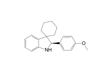 2'-(4-Methoxyphenyl)spiro[cyclohexane-1,3'-indoline]