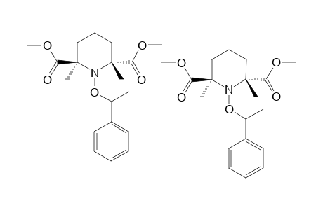 TRANS-2,6-DIMETHYL-1-(1-PHENYLETHOXY)-PIPERIDINE-2,6-DICARBOXYLIC-ACID-DIMETHYLESTER