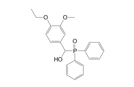 α-(diphenylphosphinyl)-4-ethoxy-3-methoxybenzyl alcohol