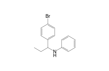 1-(4-bromophenyl)propyl-phenyl-amine